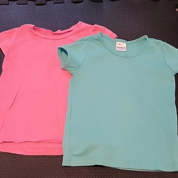 Bundle of Four Girls Shortsleeve Cotton Tees size 4T - Picture 7 of 7